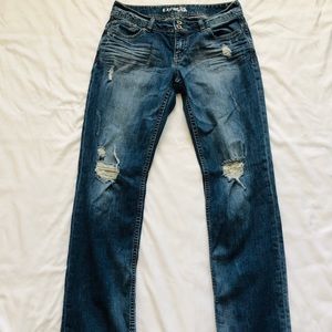 Express Jeans - Express Boyfriend Ankle Jeans Express Jeans - Express Boyfriend Ankle Jeans